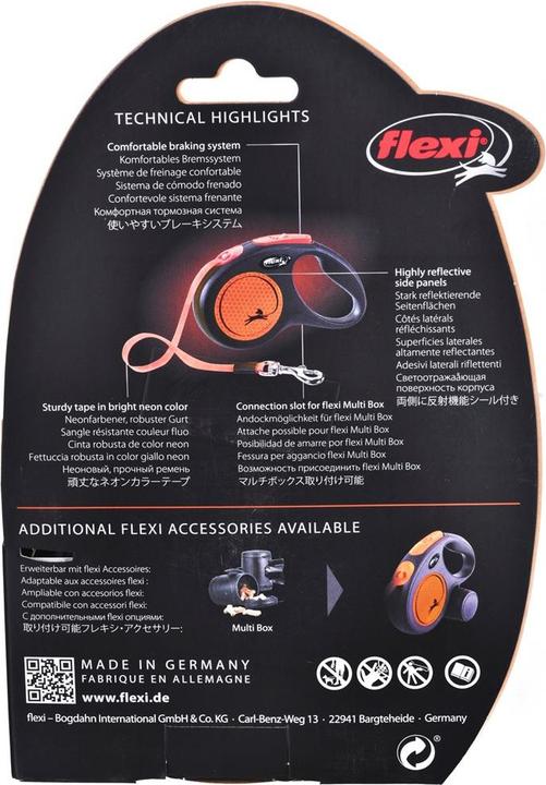 Produktbild Flexi New Neon Gurt (S, Hund, Spazieren)