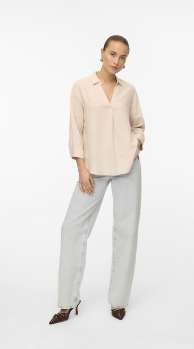 Actual product image Vero Moda Vmlinn 3/4 Top Wvn Ga Noos (XS)
