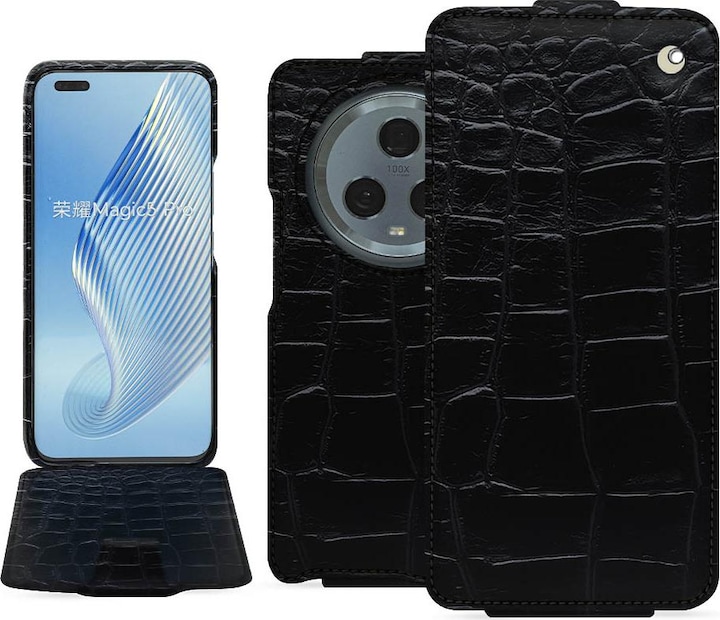 Actual product image Noreve Vertical leather shell (Honor Magic5 Pro)