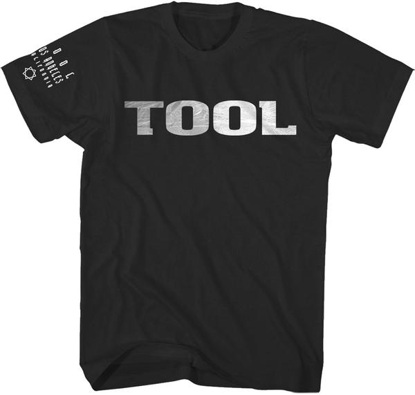Produktbild Rock Off Tool Unisex Tee: Metallic Silver Logo (M)
