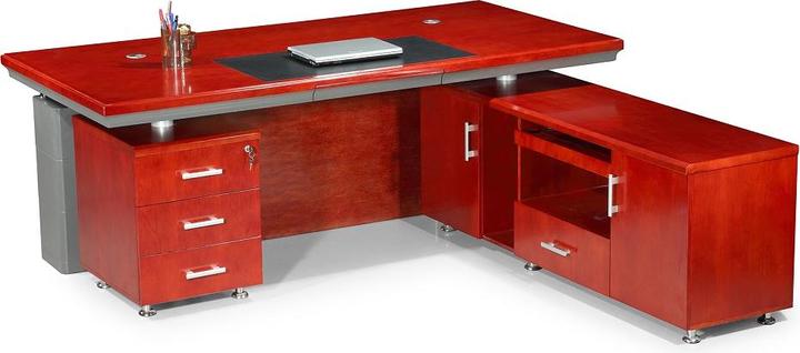 Produktbild Jet-Line Schreibtisch Edison rechts Büromöbel (200 x 100 x 76 cm)