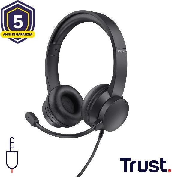 Produktbild Trust HS-150 ANALOGUE PC HEADSET (Kabelgebunden)