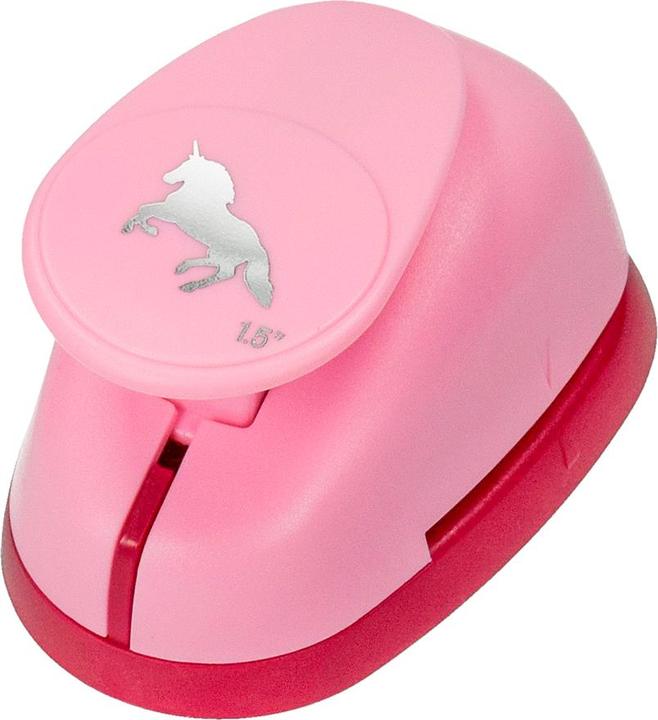 Actual product image Efco Unicorn" motif hole punch, 29 x 28 mm