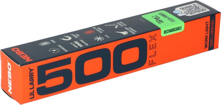 Produktbild Nebo LIL LARRY 500 FLEX LED-Arbeitslampe, Blister (500 lm)