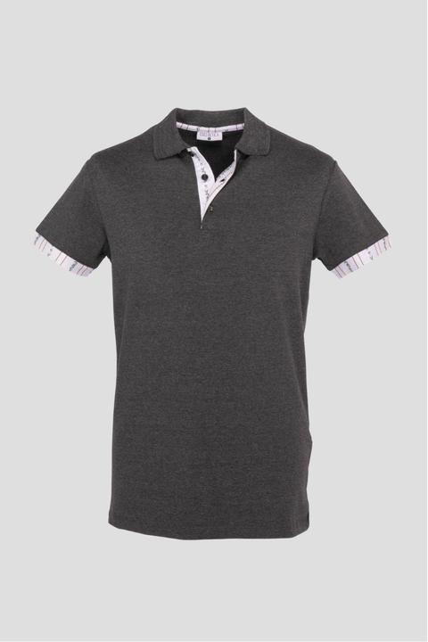 Produktbild Edelvetica Polo Shirt Edelweiss Krageninnenseite & Armabschluss Herren (M)