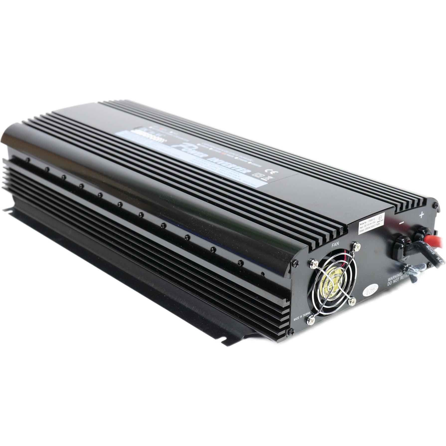 Thumbnail - President, Spannungswandler, Spannungswechselrichter 1700 W, 12 V-Versorgung, 230 V-Ausgang, modifizierte Sinuswelle, F