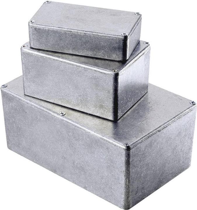 Produktbild Hammond ELECTRONICS Universal-Gehäuse Aluminium Schwarz 100 x 50 x 25 1590GBK 1 St. (Gehäuse)