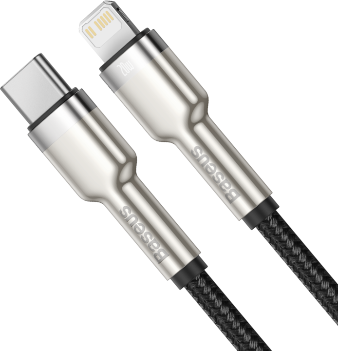 Actual product image Baseus USB C – Lightning (0.25 m, USB 3.0)