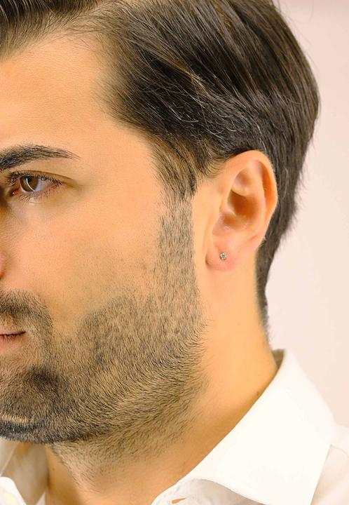 Image du produit Muau Boucles d'oreilles (750/18 K Or jaune)