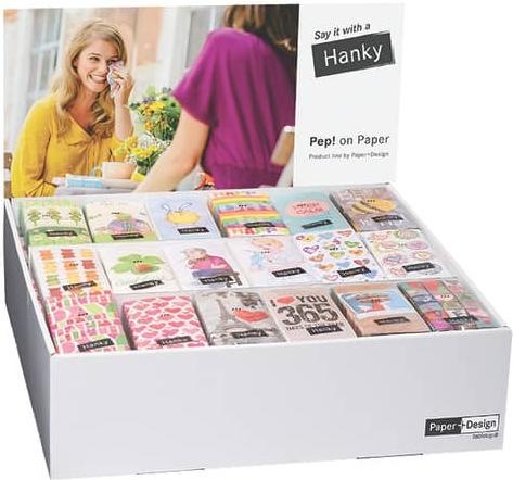 Actual product image Paper + Design Handkerchief