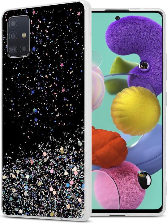 Actual product image Cadorabo TPU cover sparkling glitter (Samsung Galaxy A51 5G)