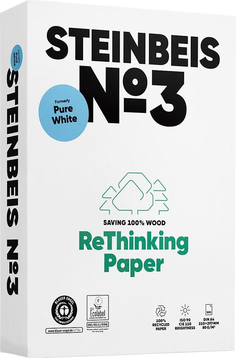 Image du produit Steinbeis No3 (A4, 2500 feuilles, 80 g/m²)