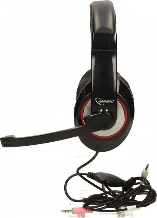 Actual product image Gembird MHS-001 - glossy black (Cable)