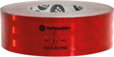 Produktbild Lampa Sicherheits-Signalband für starre Oberflächen - 50 m - Rot