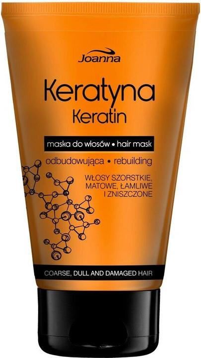 Image du produit Joanna Masque capillaire reconstructeur à la kératine pour cheveux épais, ternes et abîmés (150 ml)