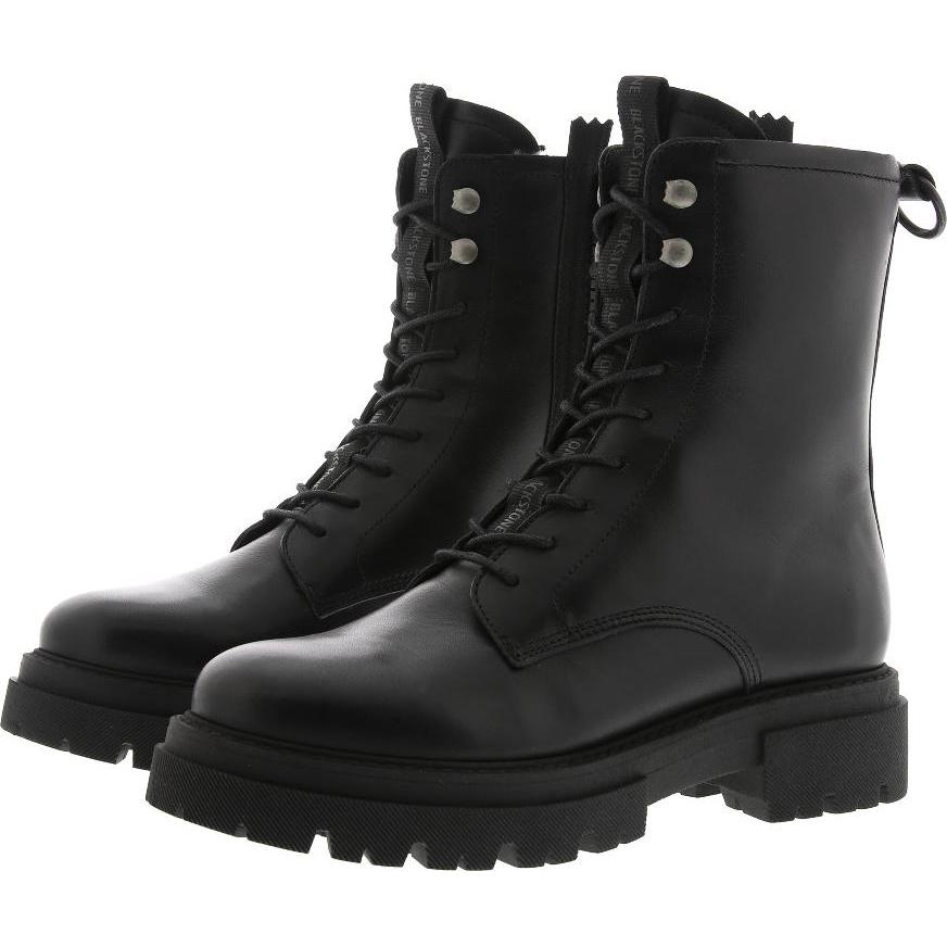 Blackstone, Damen, Boots + Stiefel, - Fur, Schwarz, (36)