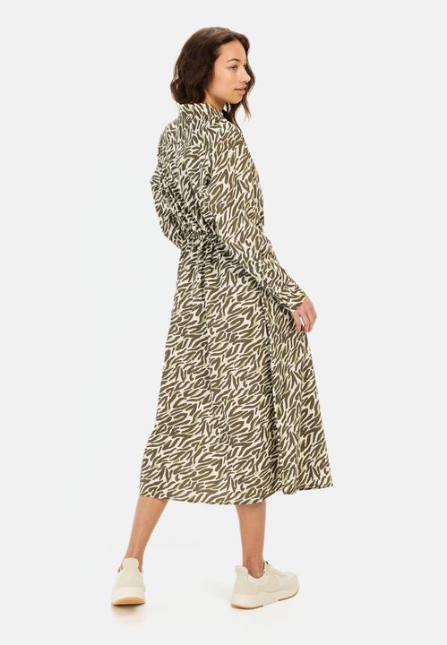 Produktbild Camel Active Langes Hemdblusenkleid mit Allover-Print (S)
