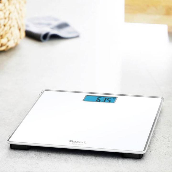 Image du produit Tefal Classic PP1501V0 Pèse-personne Plage de pesée (max.)=160 kg Blanc (160 kg)
