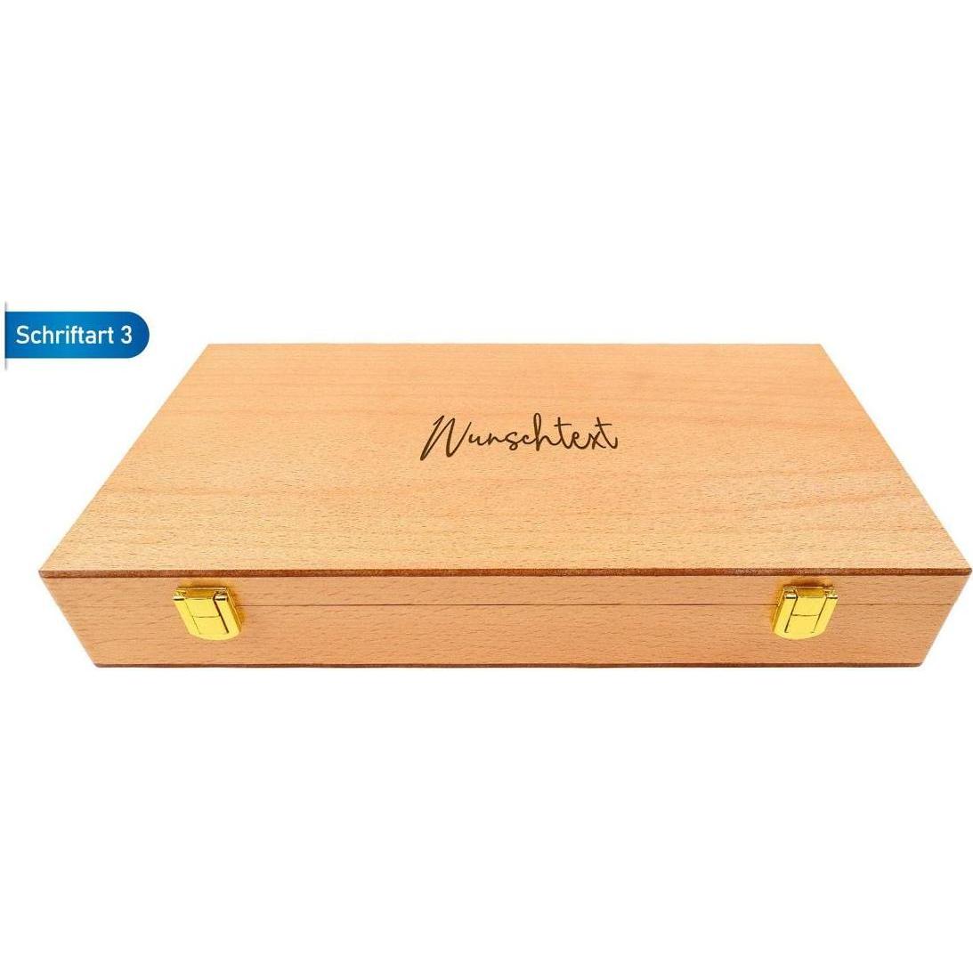 Thumbnail - Philos Rummy in Holzkassette (Deutsch, Französisch)