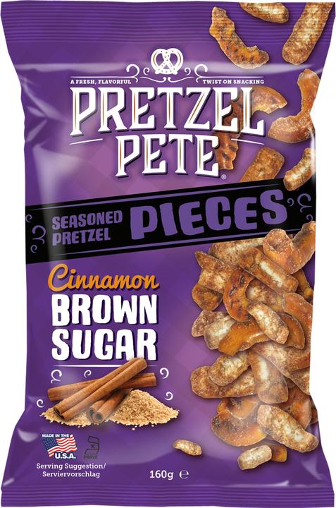 Produktbild Pretzel Pete Bretzel Pieces Cinnamon & Brown Sugar 160 g (160 g)