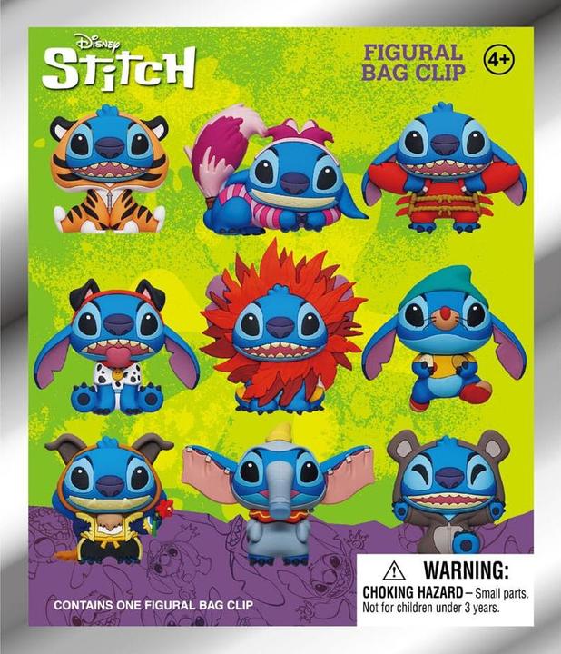 Image du produit Monogram Lilo & Stitch 3D PVC-Taschenanhänger Serie 1 Stitch in costume Display (24)