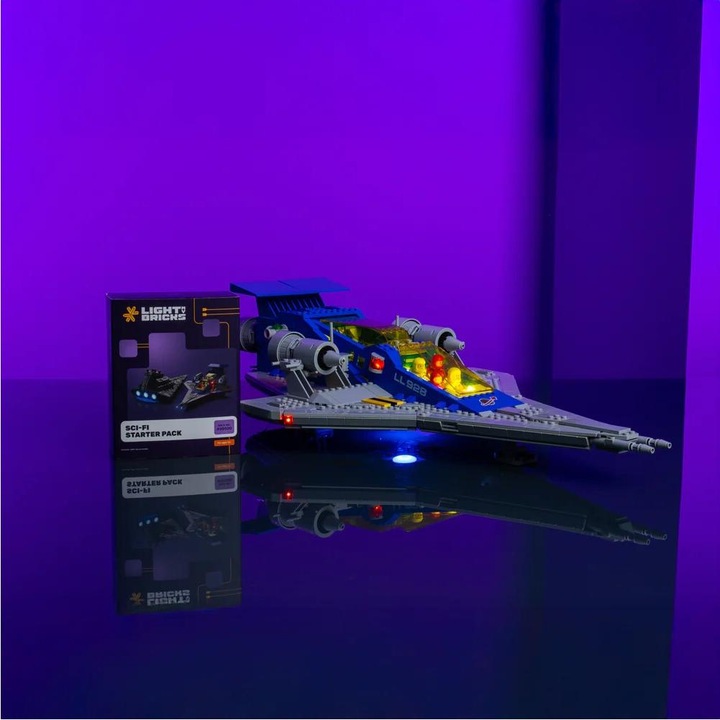 Produktbild Light my bricks LMB 2.0 LED Licht-Starterset für Sci-Fi-Sets von LEGO® & kompatible wie Cobi etc.