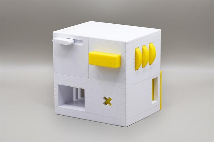 Actual product image Keebox yellow - puzzle box / puzzle game (German, 1 Players)