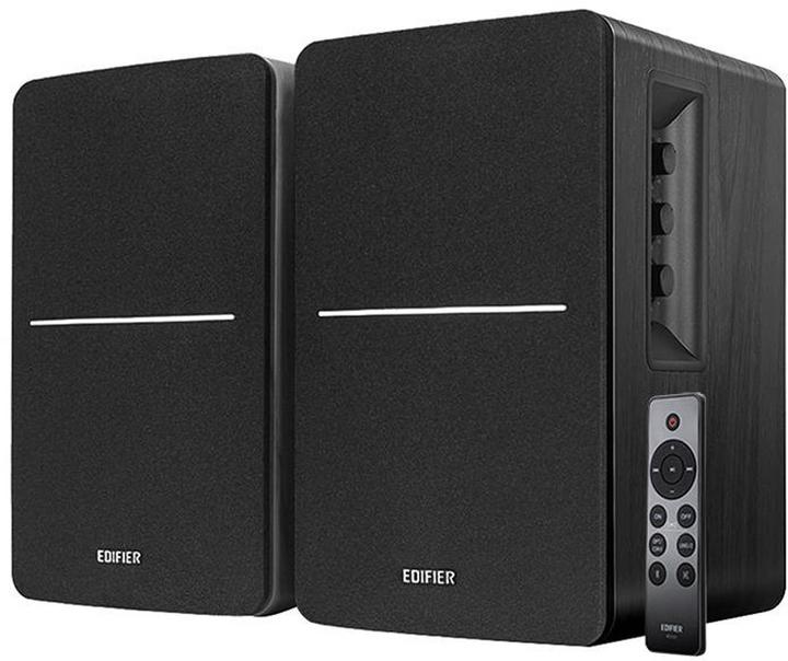 Productafbeelding Edifier Gevoede Bluetooth boekenplankluidsprekers R1280DBS Zwart, Bluetooth, Draadloze verbinding (1 paar, 42 W)