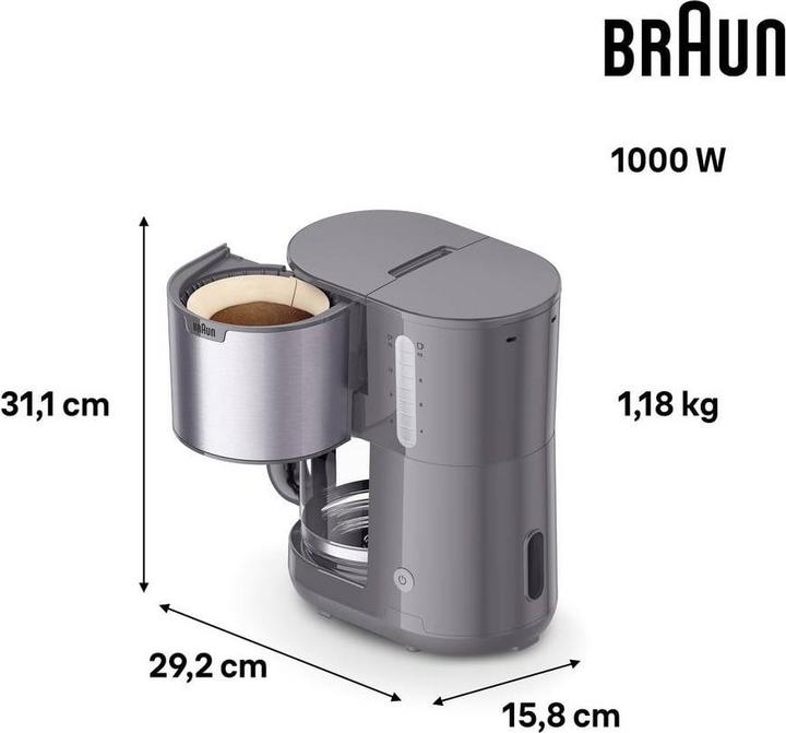 Actual product image Braun KF 1500 GY