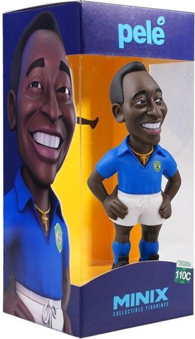 Immagine prodotto Minix - Football Stars 110C - Kit Brasile 2 - Statua di Pele 12 cm
