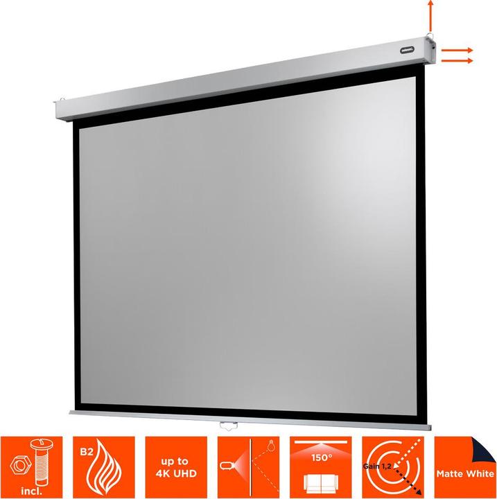Produktbild Celexon Manual Professional Plus Data format - Leinwand - Deckenmontage möglich, geeigne (88.58", 4:3)
