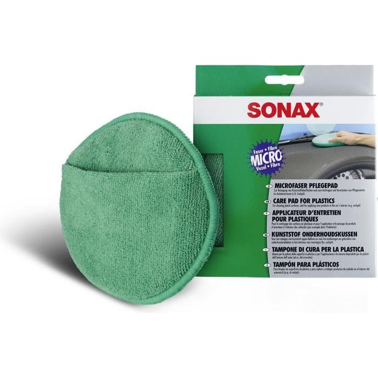 Sonax, Fahrzeugreinigung Zubehör, Kunststoff Pflege Pad Microfaser
