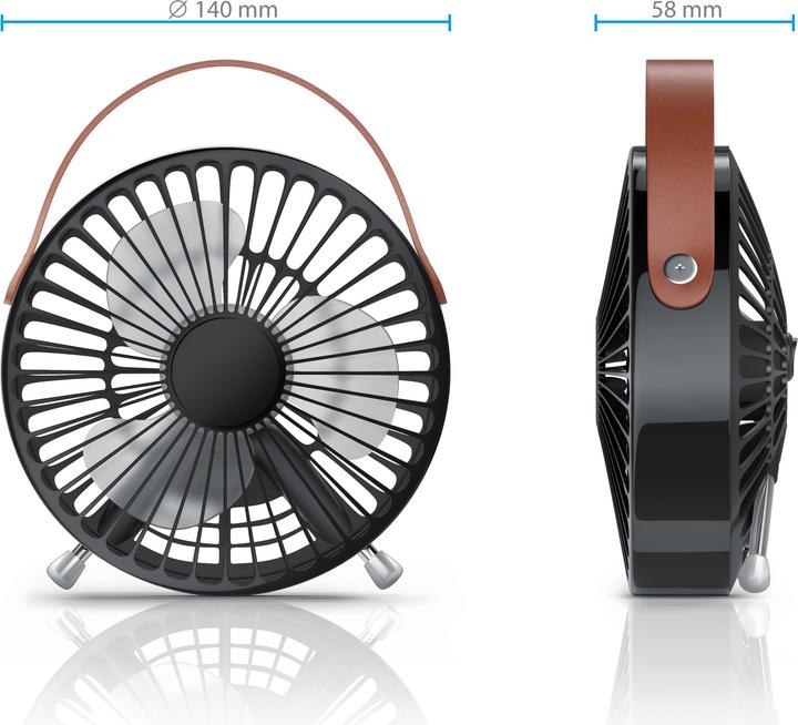 Actual product image CSL Mini USB fan (48 dB)