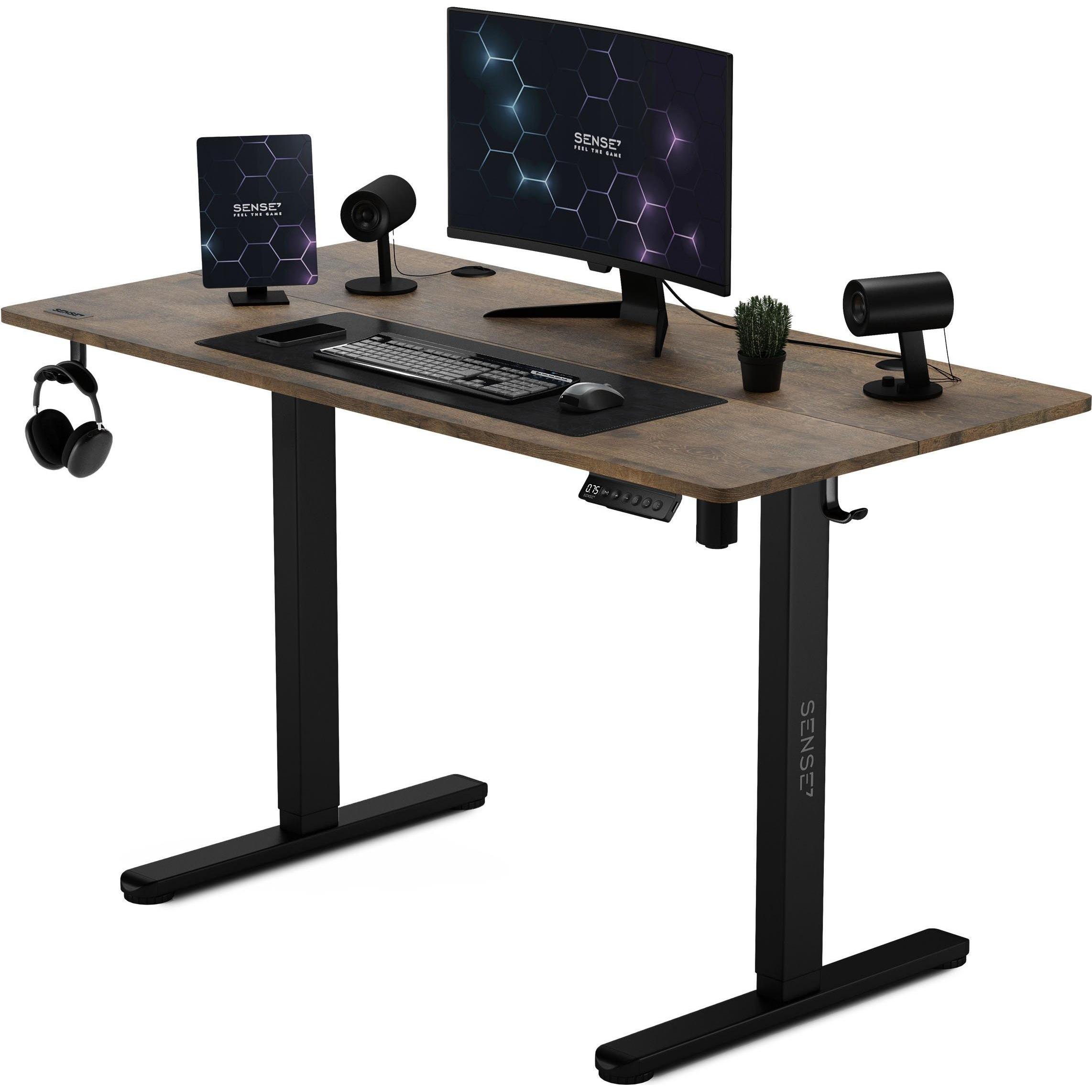 Thumbnail - Sense7 Nojo, Gaming Tisch, Braun