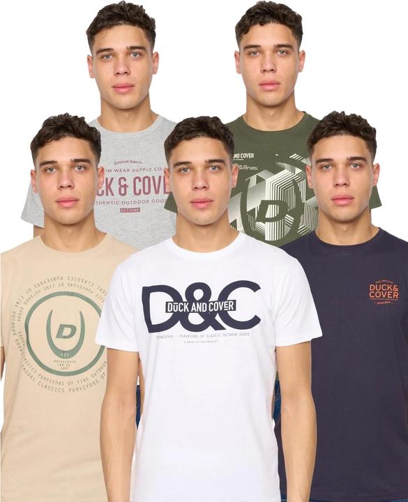 Produktbild Duck and Cover Cheymore TShirt (5erPack) (L)