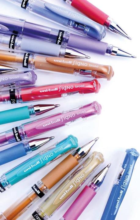 Produktbild Uni-ball Signo Broad (Transparent, Blau, 1 x)