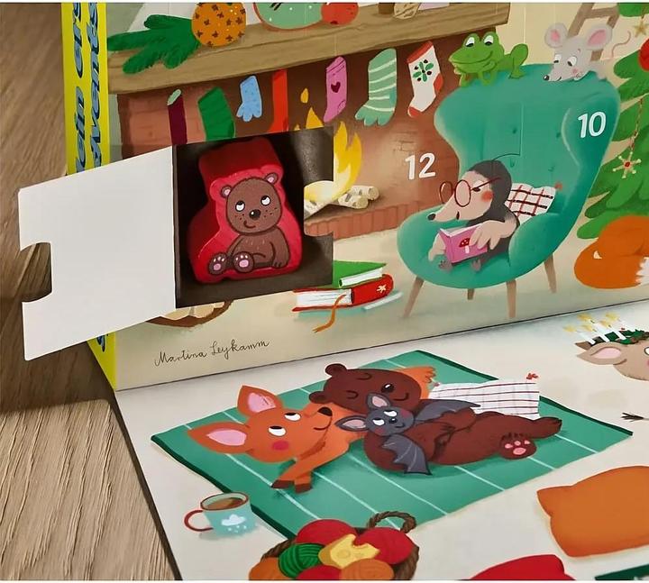 Actual product image Haba Christmas in the bear cave