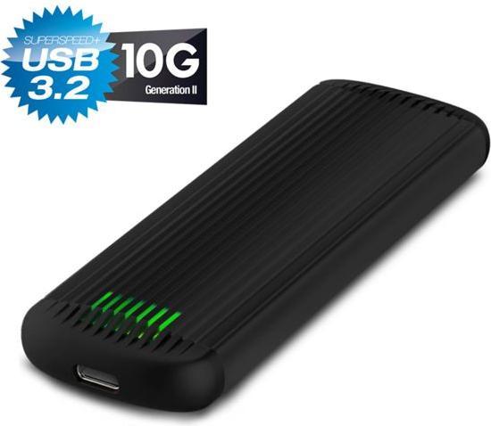 Fantec NVMe31-FastLock NVMe SSD-Gehäuse USB 3.2 Gen. 2 (M.2)