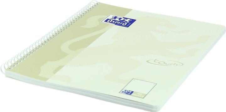 Actual product image Oxford Touch college pad, DIN A4+, dotted, 80 sheets dotted, 90 gsm Optik Paper, robust cardboard cover (A4+, Dotted, Hardcover)