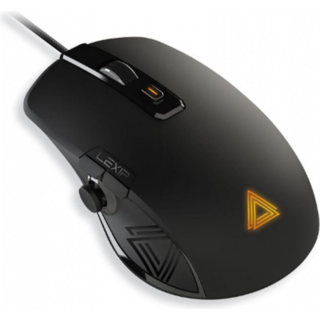 Thumbnail - Lexip Gaming NP93 Neptunium Alpha (Kabelgebunden), Maus, Schwarz