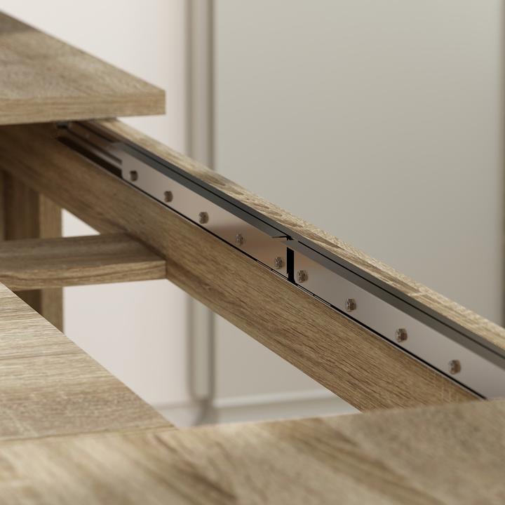 Produktbild Homcom Esstisch Spanplatte Eiche