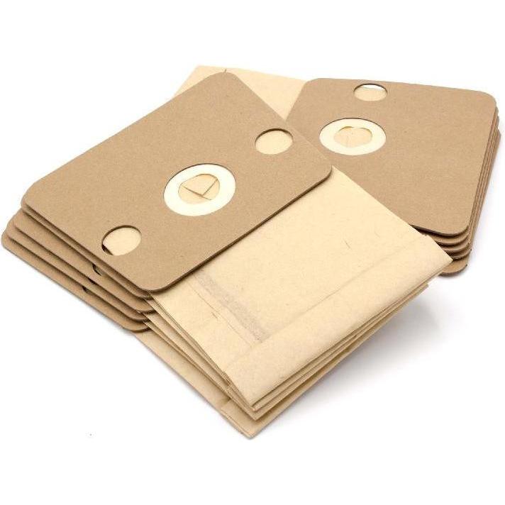 AccuCell 10 Staubsaugerbeutel Filtertüten Papier für Staubsauger, Staubsaugerbeutel