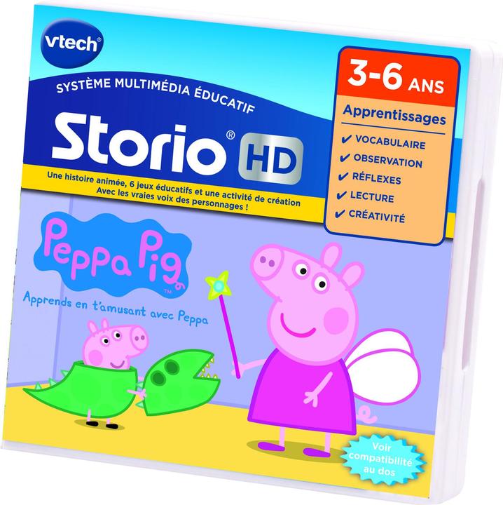 Actual product image VTech Jeu HD Storio PEPPA PIG (French, 3 - 6 years)