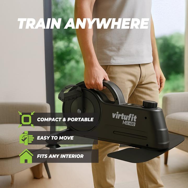 Actual product image Virtufit MB400 Bicicletta per sedia - Mini bicicletta