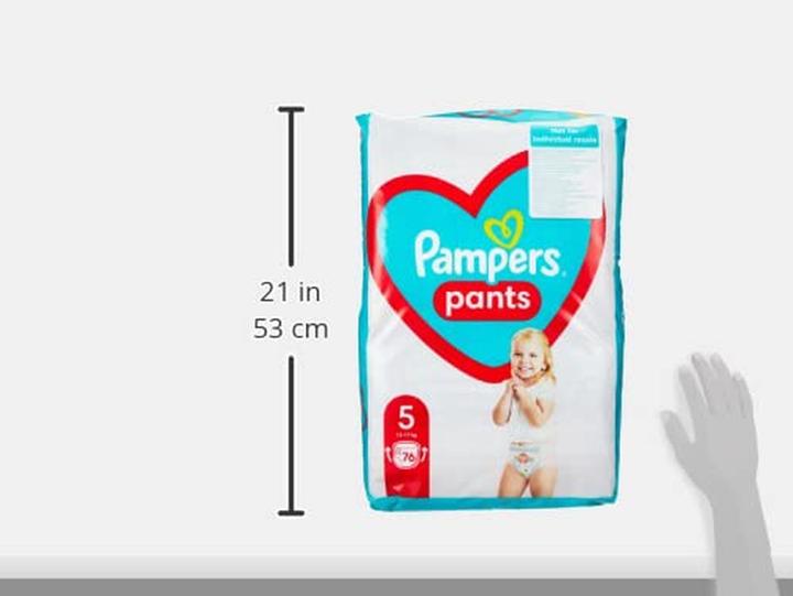 Actual product image Pampers Pants (Size 5, Monthly box, 152 Piece)