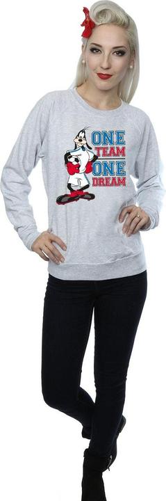 Actual product image Disney Womens/Ladies Goofy One Team One Dream Sweatshirt (XL)