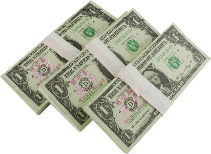 Produktbild JTI Falschgeld - 1 US-Dollar (100 Banknoten)