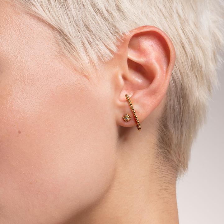 Image du produit Thomas Sabo Boucles d'oreilles (pièce unique) (Plaqué or, Avec pierre(s), Argent 925)
