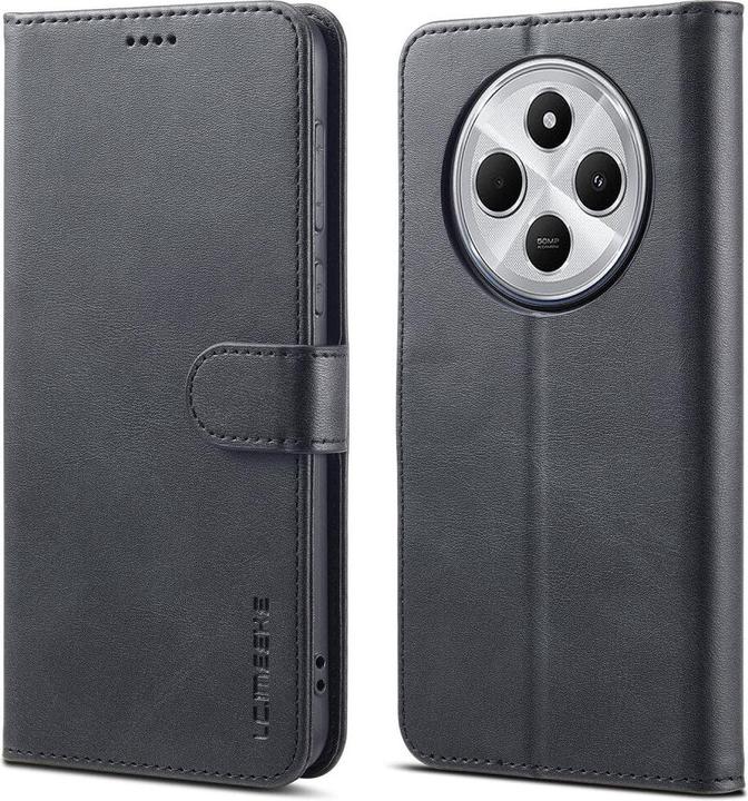 Produktbild LC.Imeeke Xiaomi Redmi 14C / Poco C75 - Leder Etui Hülle (Xiaomi Poco C75, Xiaomi Redmi 14C, Xiaomi Redmi 4)