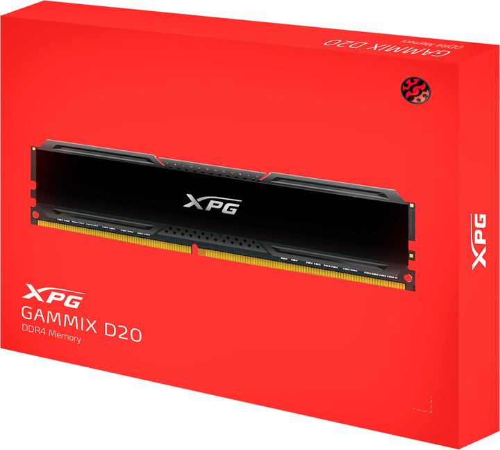 Image du produit Adata DDR4 PC 3200 CL16 XPG Grammix (1 x 16GB, 3200 MHz, RAM DDR4, DIMM)